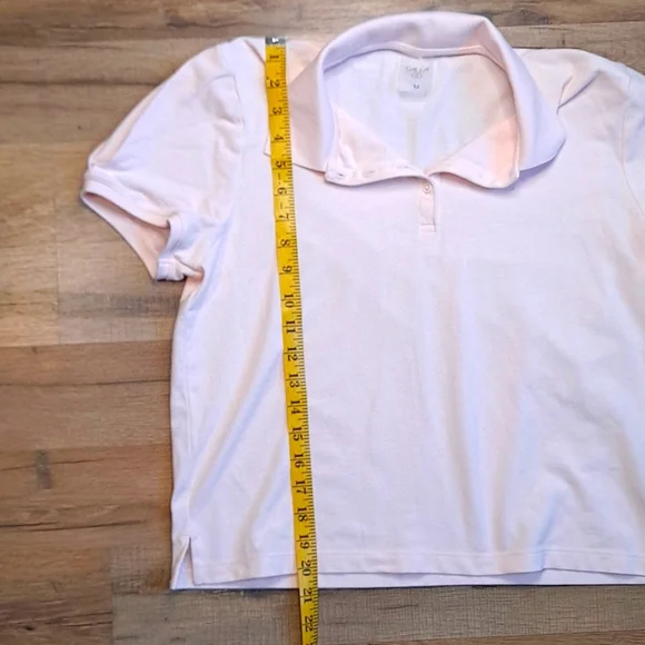 NEW CALIA Women's Puff Sleeve Golf Polo - Picture 4 of 5